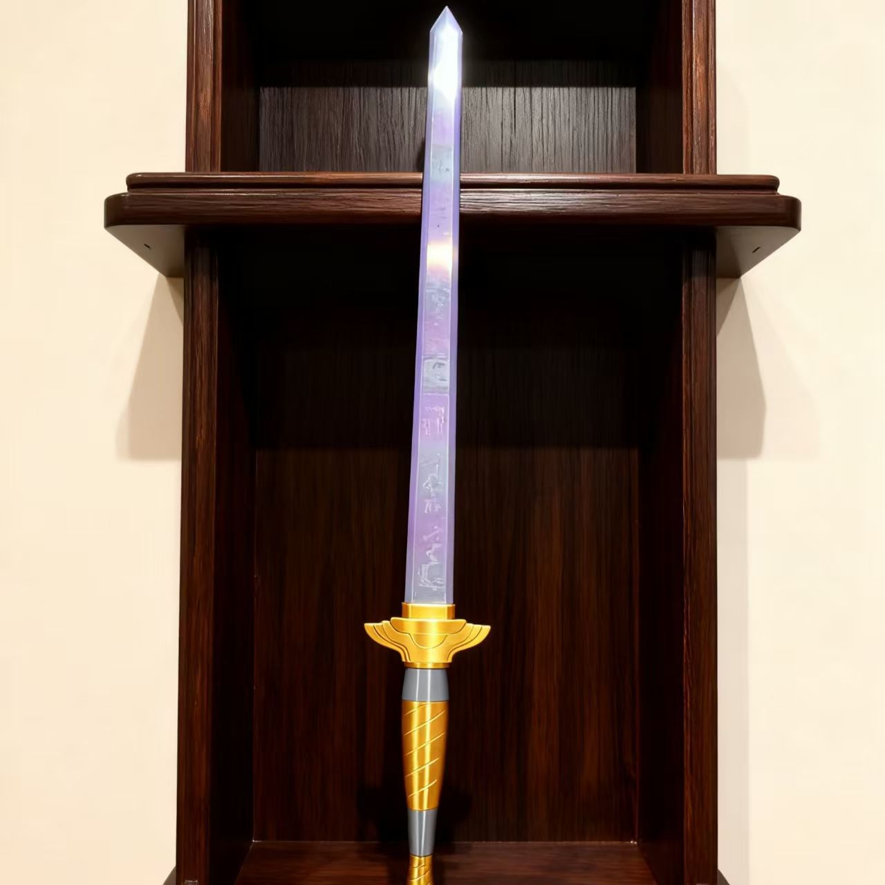 Cosplay Prop Sword - Purple Rumi Demon Hunter Sword Telescopic