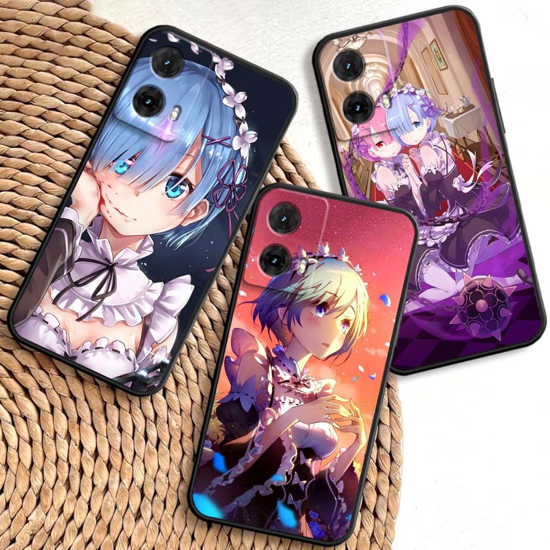 Phone Case Anime - R-Re Z-ZEROS Anime Art For Motorola
