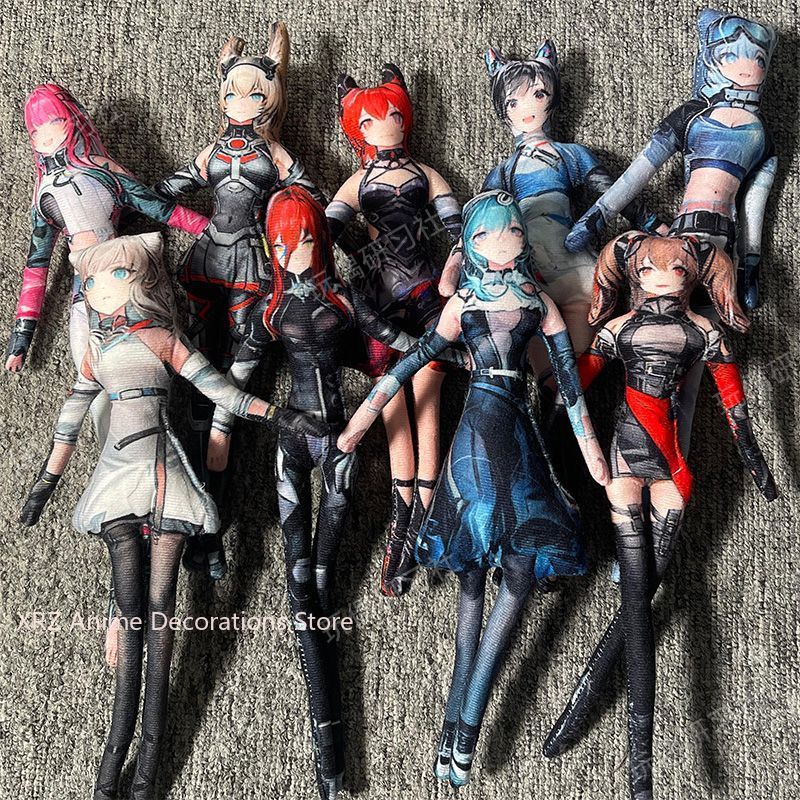 Anime Fan Merchandise - Funny Arknights Gilberta 28CM Plush Anime