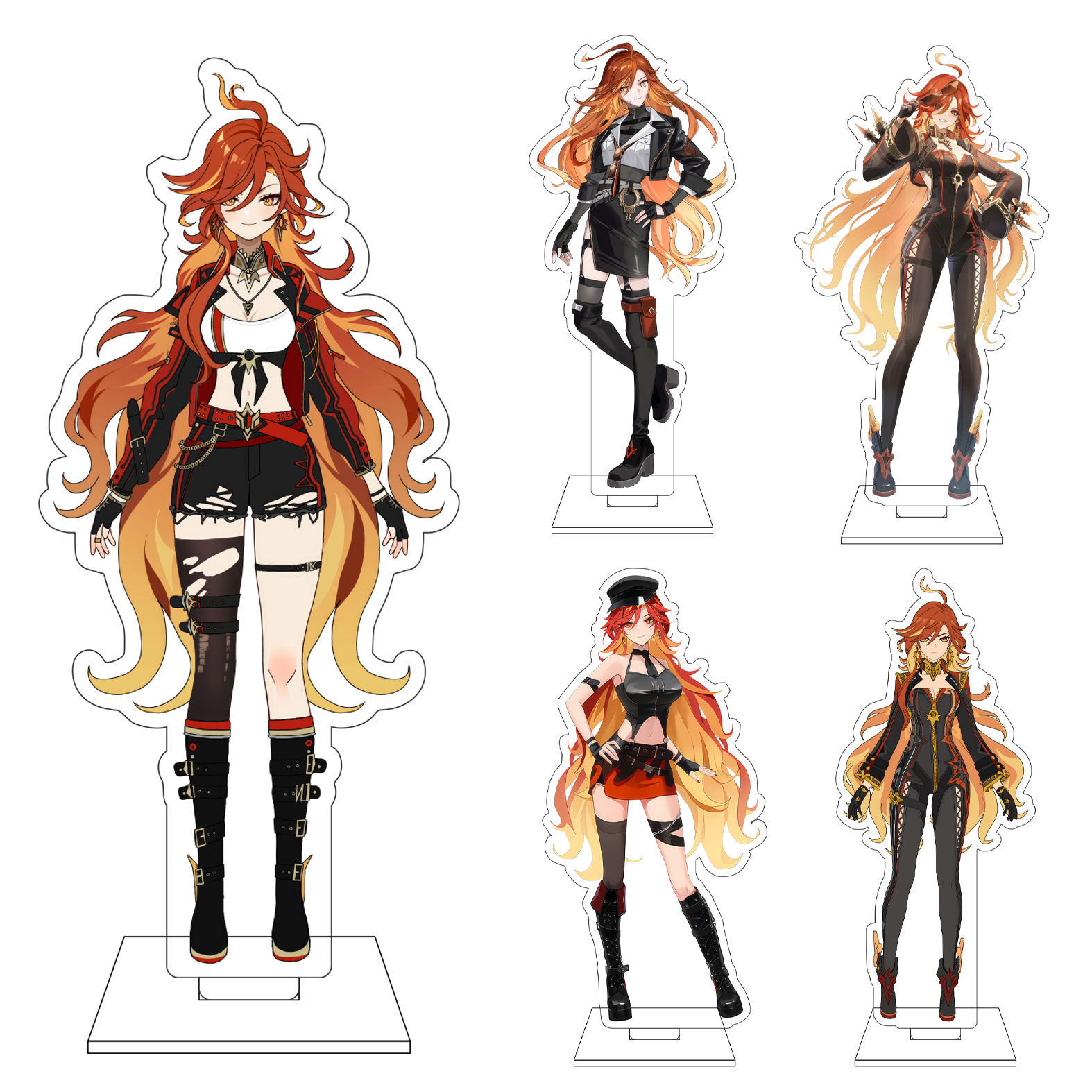 Anime Merchandise Accessories - 16CM Anime Genshin Impact Cosplay Acrylic