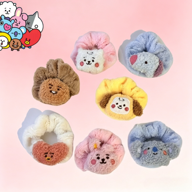 Anime Fan Merchandise - BT21 cartoon cute plush doll hair