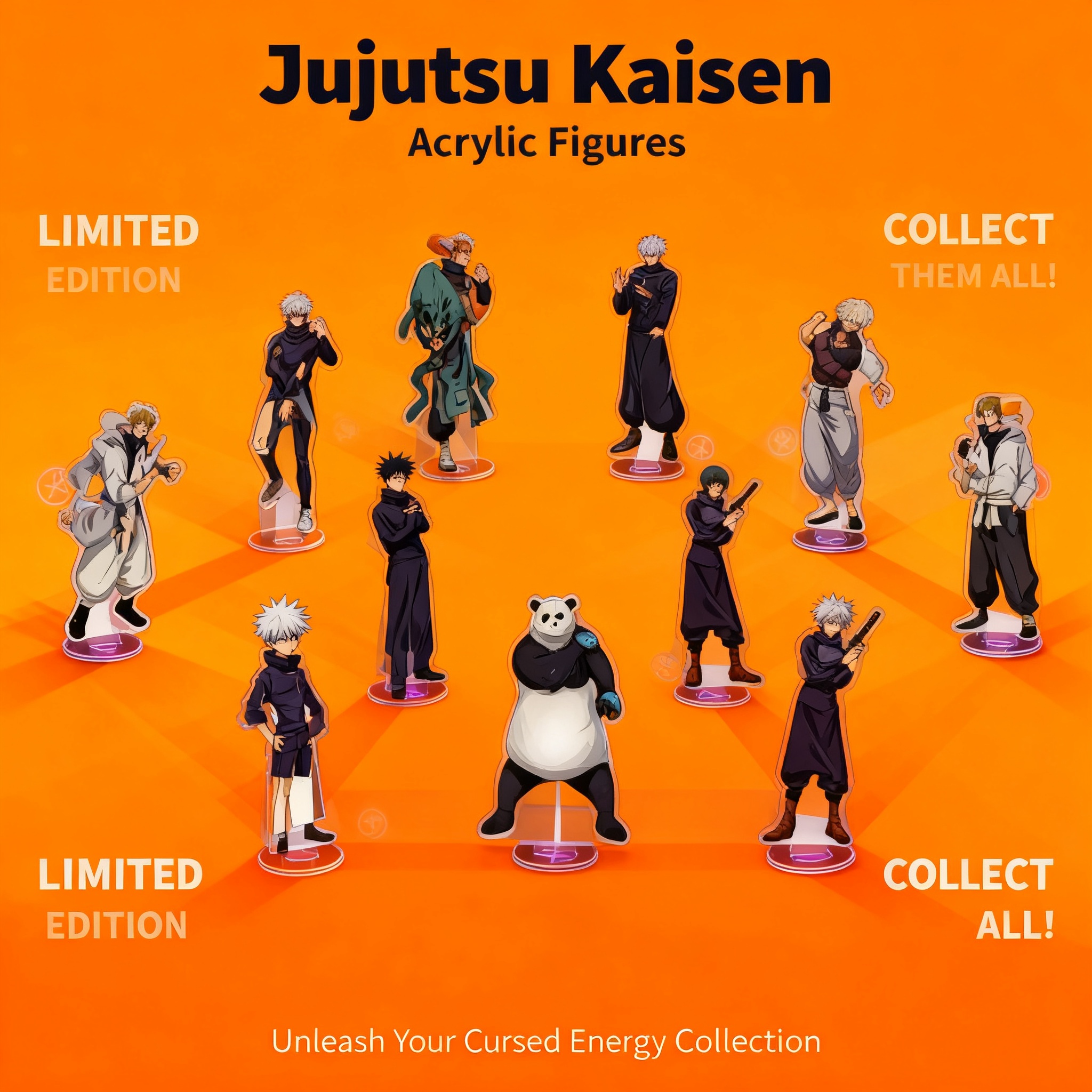 Anime Fan Merchandise - Jujutsu Kaisen Gojo Satoru Acrylic Stand