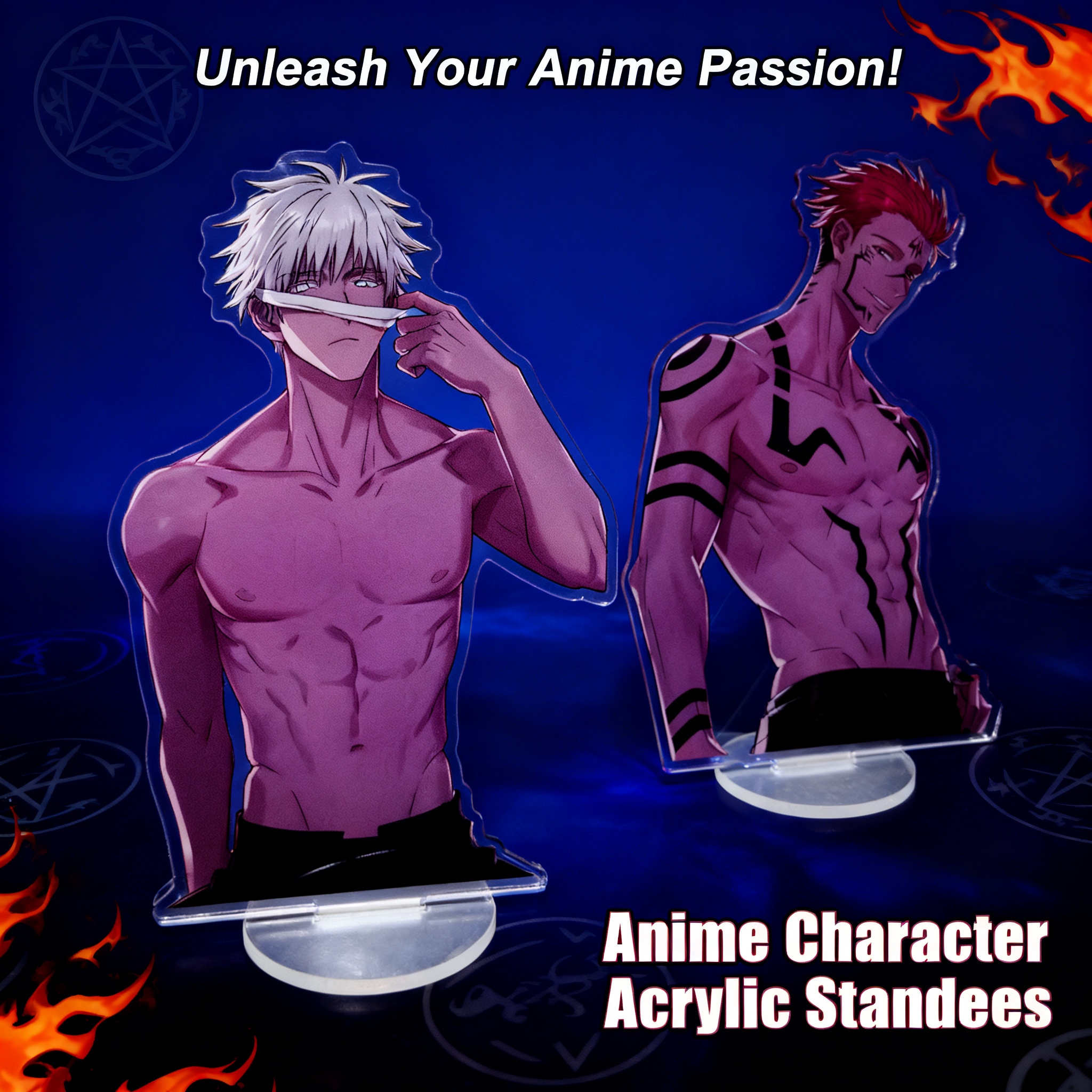 Anime Fan Merchandise - Jujutsu Kaisen Anime Acrylic Stand Figure