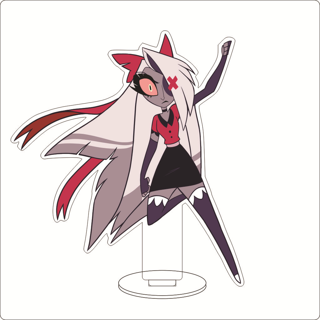 16CM Anime Hazbin Hotel Charli - Anime Merchandise Accessories avaliação e preço