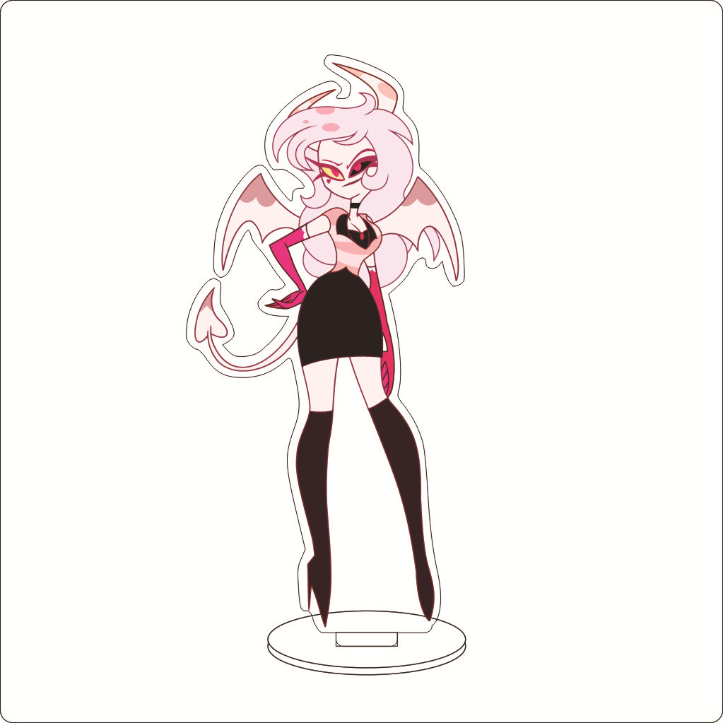 16CM Anime Hazbin Hotel Charli - Anime Merchandise Accessories avaliação e preço