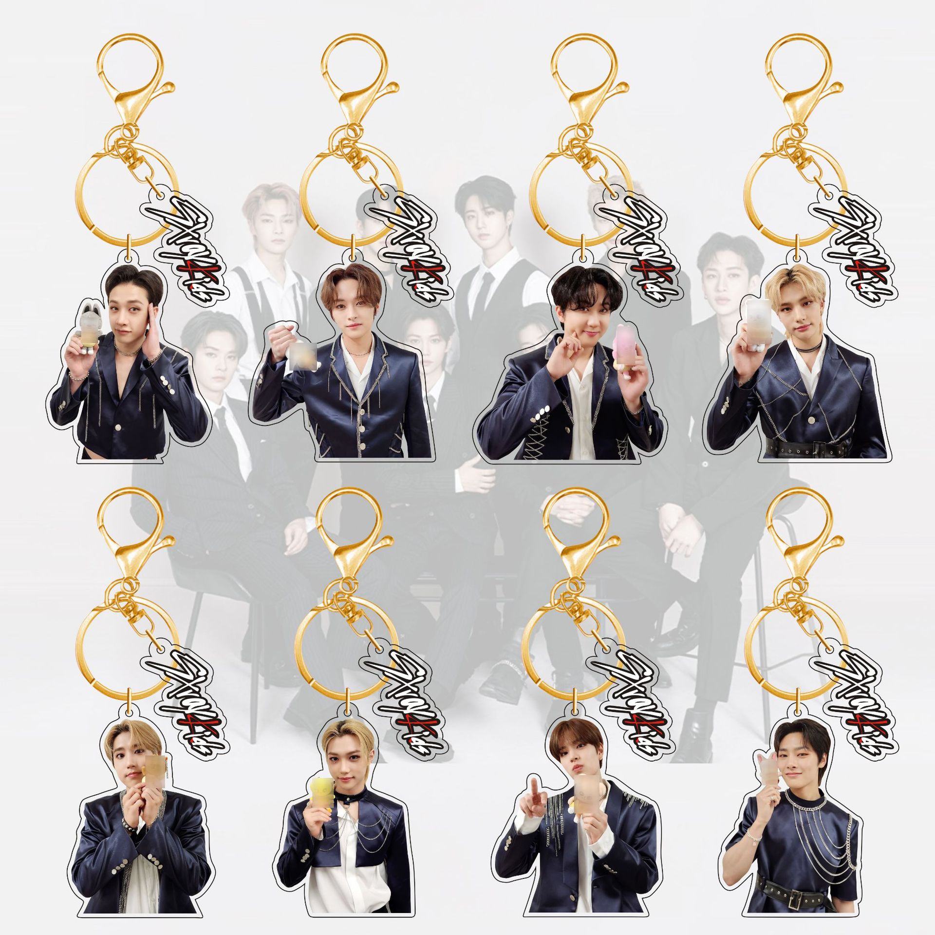 Straykids Acrylic Keychain New - Anime Fan Merchandise avaliação e preço