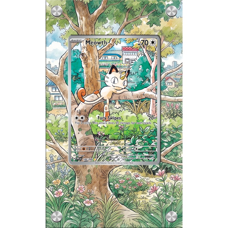 Art Display for Pokemon Meowth - Anime Merchandise From Japan avaliação e preço