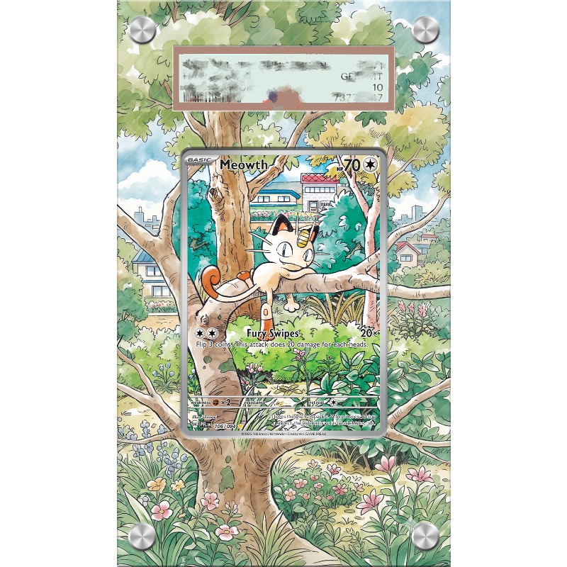 Art Display for Pokemon Meowth - Anime Merchandise From Japan avaliação e preço