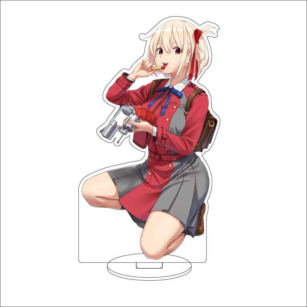 16CM Anime Lycoris Recoil Nish - Anime Merchandise Accessories avaliação e preço