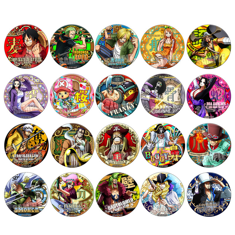 One Piece Anime Badge Luffy Ba - Anime Merchandise Business avaliação e preço