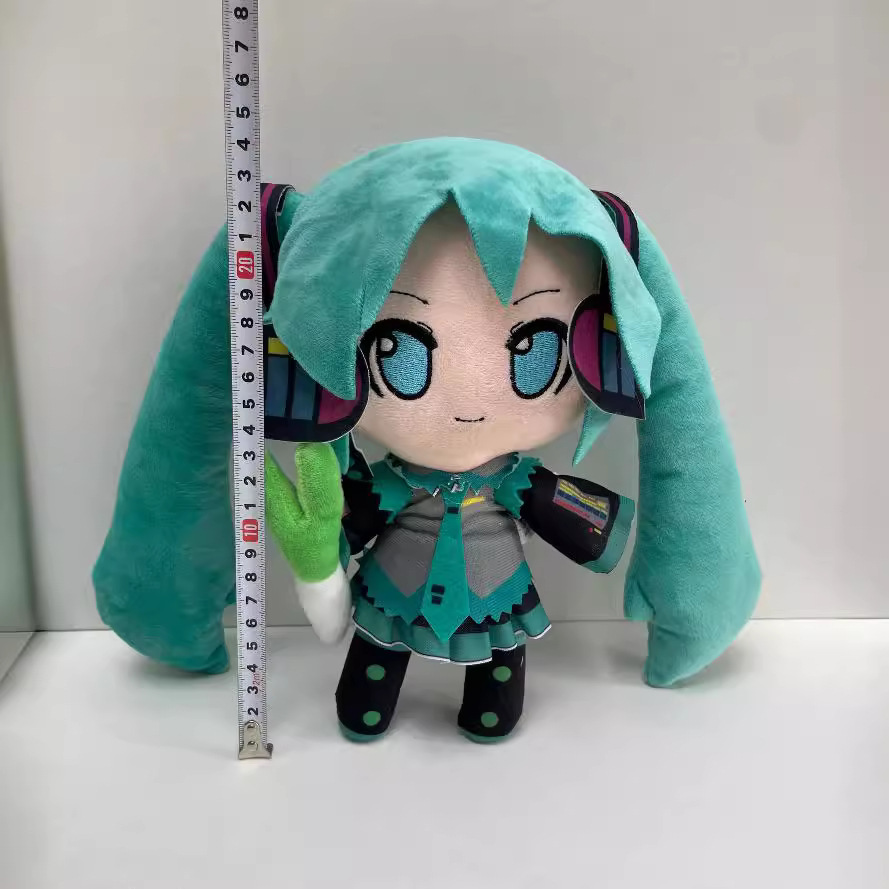 Hatsune Miku Plush Doll with L - Anime Fan Merchandise avaliação e preço