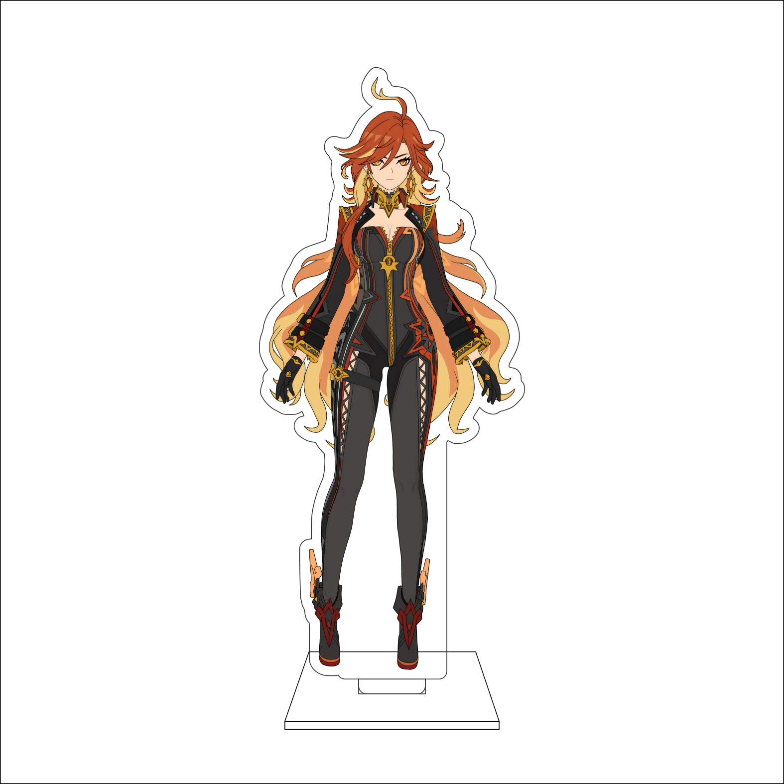 16CM Anime Genshin Impact Cosp - Anime Merchandise Accessories avaliação e preço