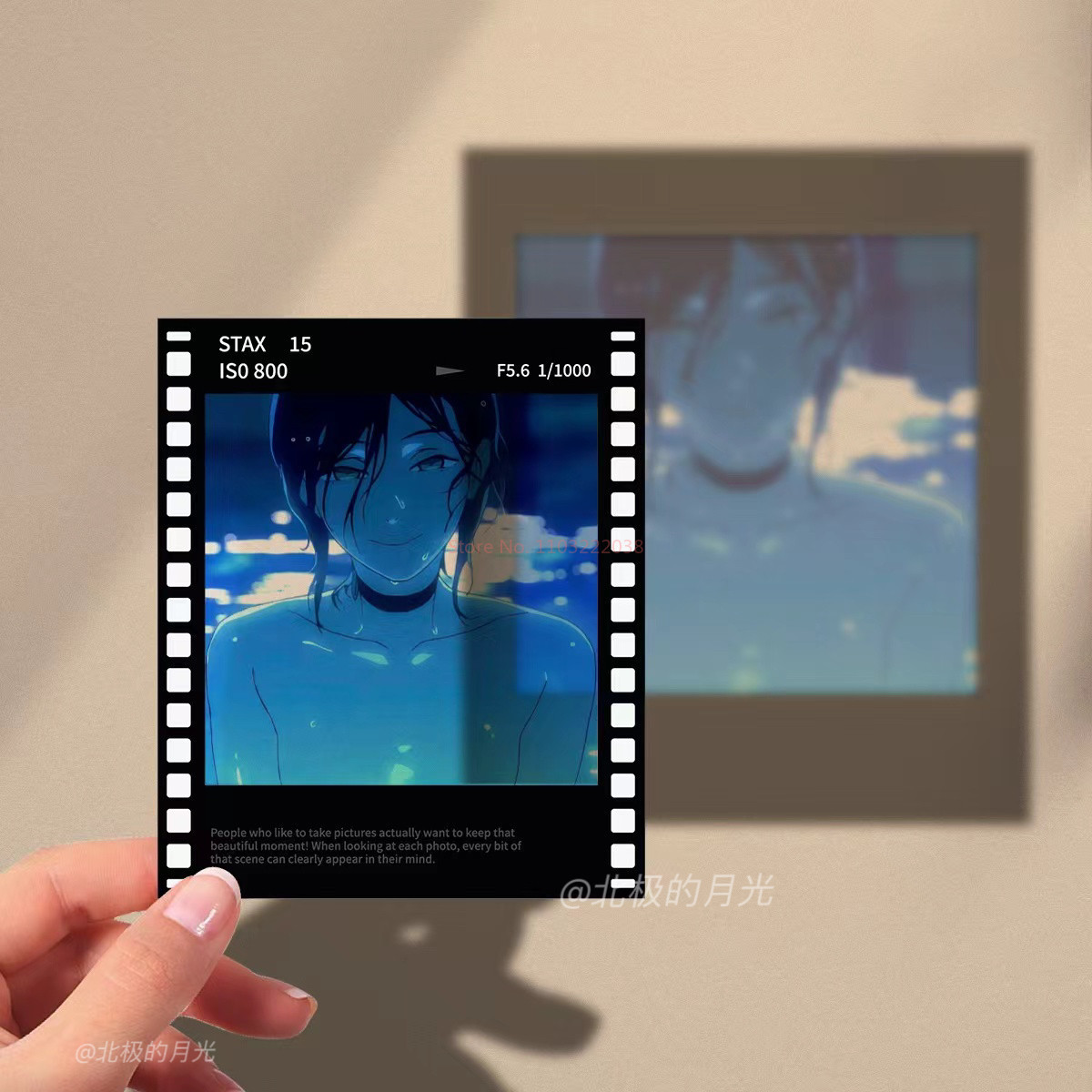 Chainsaw Man Reze Arc Polaroid - Anime Fan Merchandise avaliação e preço