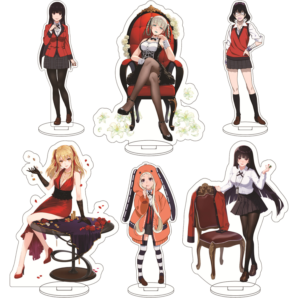 16CM Anime Kakegurui‌ Jabami Y - Anime Merchandise Accessories avaliação e preço