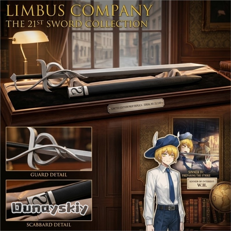 Hemera/Sinclair Sword Limbus C - Cosplay Prop Sword avaliação e preço