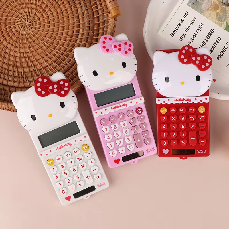 Hello Kitty Calculator Cute Mi - Anime Merchandise From Japan avaliação e preço