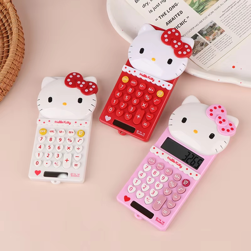 Hello Kitty Calculator Cute Mi - Anime Merchandise From Japan avaliação e preço