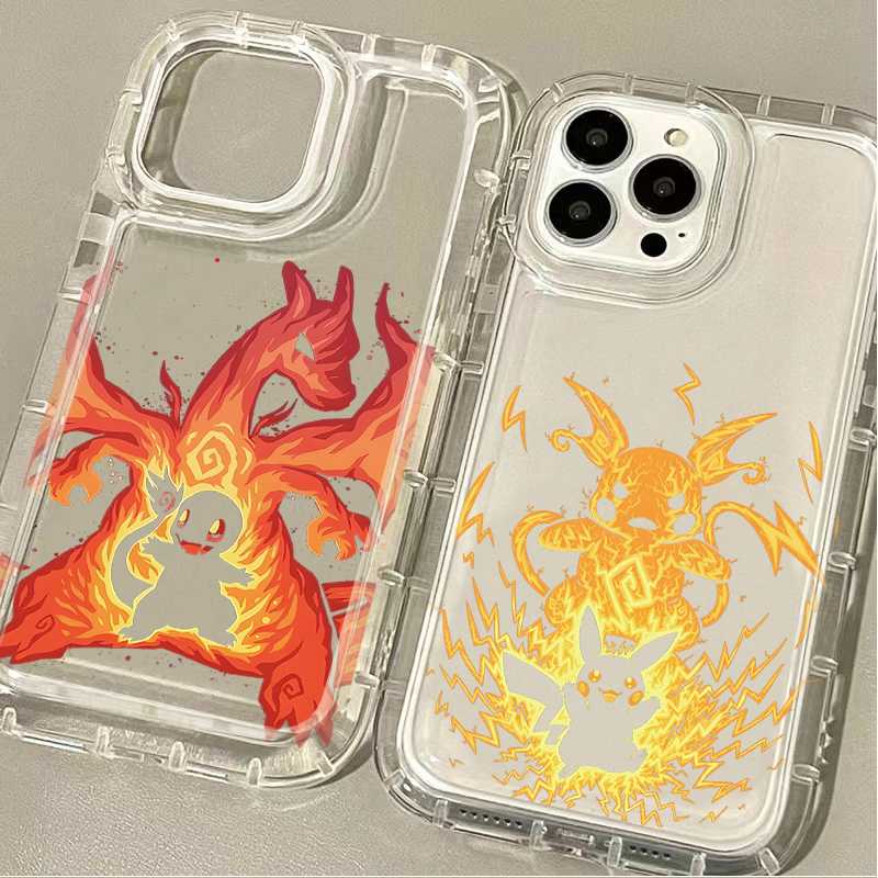 Anime P-Pokemon Cartoon Clear  - Phone Case Anime avaliação e preço