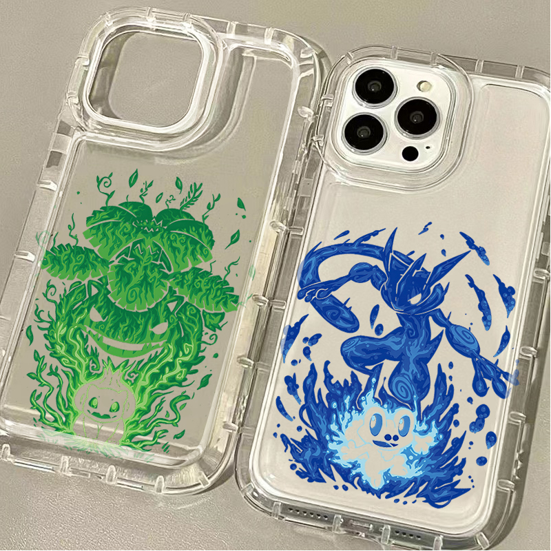 Anime P-Pokemon Cartoon Clear  - Phone Case Anime avaliação e preço